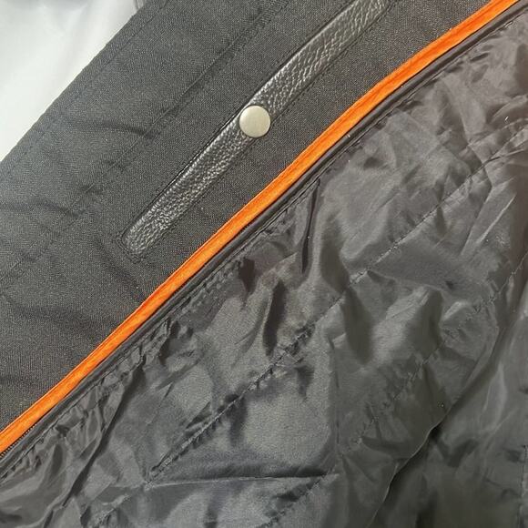 NWOT LEATHER BIKER JACKET SIZE XL - Picture 12 of 15